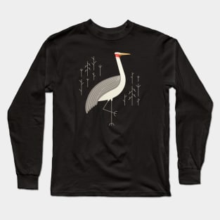 Brolga, Bird of Australia Long Sleeve T-Shirt